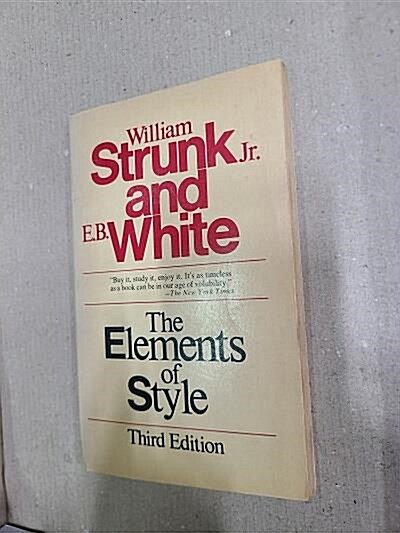 [중고] The Elements of Style (Paperback, 4)