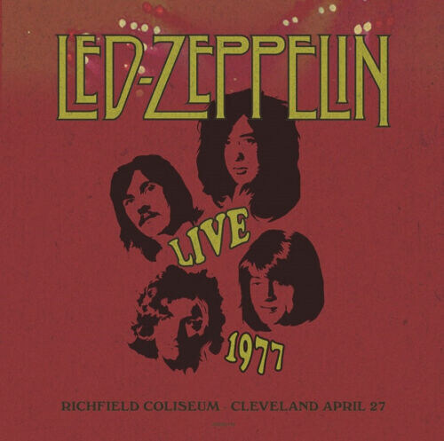 [수입] Led Zeppelin - Live At Richfield Coliseum IN Cleveland April 27 1977 [2LP]
