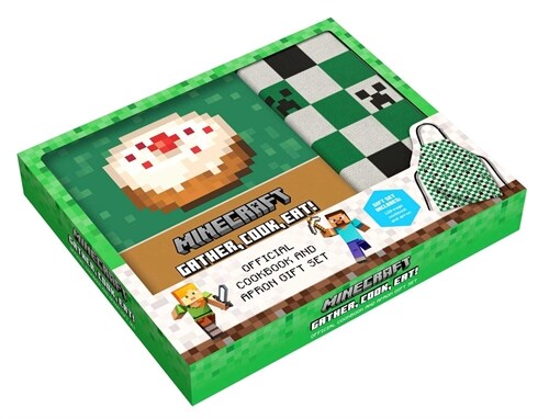 Minecraft: The Official Cookbook and Apron Gift Set: Plus Exclusive Apron [With Apron] (Hardcover)