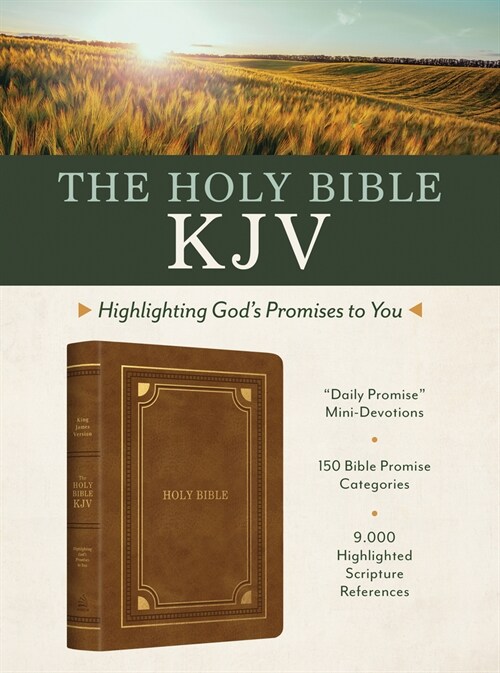 Holy Bible Kjv: Highlighting Gods Promises to You [Gold & Camel] (Imitation Leather)