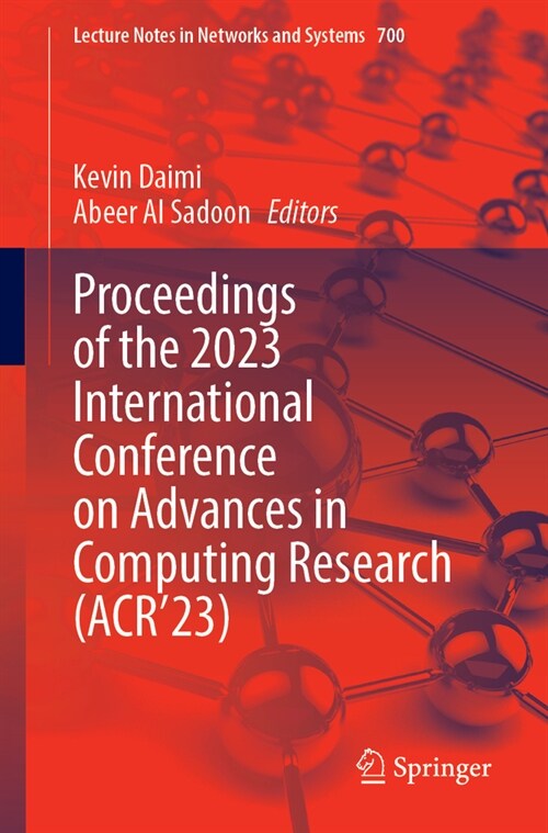 Proceedings of the 2023 International Conference on Advances in Computing Research (Acr23) (Paperback, 2023)