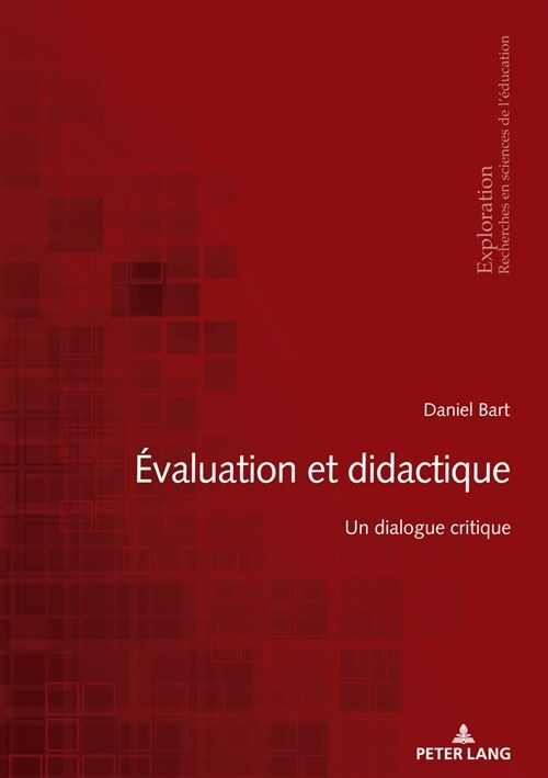 ?aluation Et Didactique: Un Dialogue Critique (Paperback)