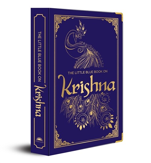 The Little Blue Book on Krishna: (Deluxe Silk Hardbound) (Hardcover)