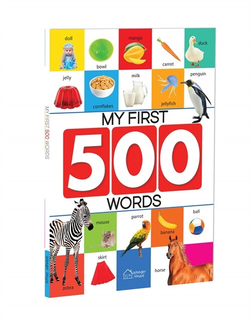 My First 500 Words: Early Learning Picture Book (Paperback)