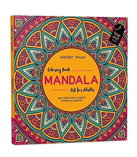 Mandala Art: Colouring Books for Adults with Tear Out Sheets (Paperback)