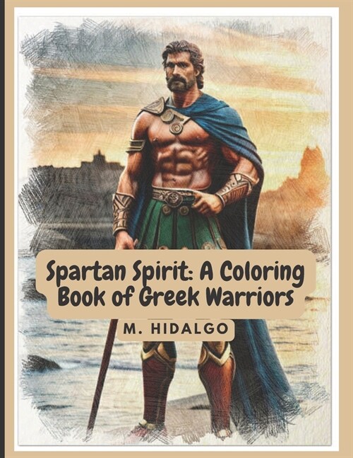 Spartan Spirit: A Coloring Book of Greek Warriors (Paperback)