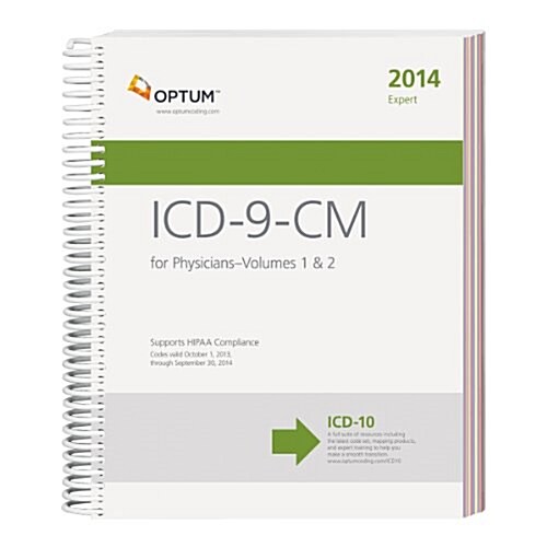 ICD-9-CM Expert for Physicians 2014 (Paperback, 1st, Spiral)