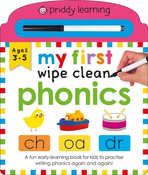 My First Wipe Clean Phonics (Board Book)