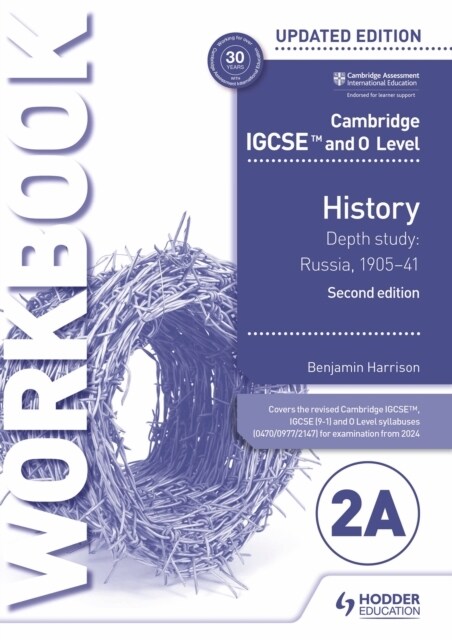 Cambridge IGCSE and O Level History Workbook 2A - Depth study: Russia, 1905–41 2nd Edition (Paperback)