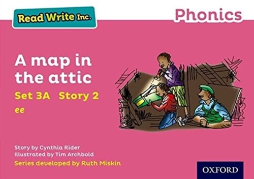 Read Write Inc. Phonics: The map in the attic (Pink Set 3A Storybook 2) (Paperback)