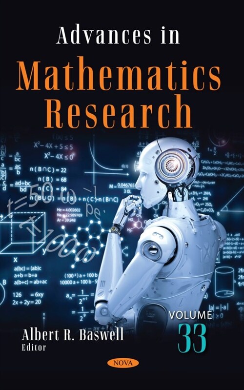Advances in Mathematics Research. Volume 33 (Hardcover )