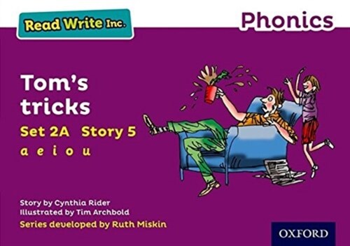 Read Write Inc. Phonics: Toms tricks (Purple Set 2A Storybook 5) (Paperback)