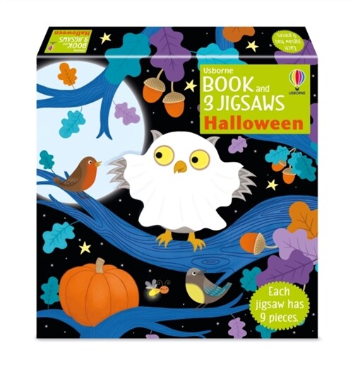 Usborne Book and 3 Jigsaws: Halloween (Paperback)