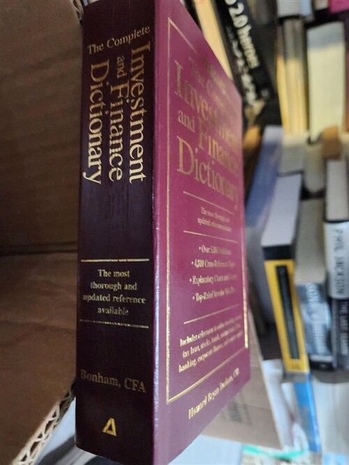 [중고] The Complete Investment and Finance Dictionary (Paperback)