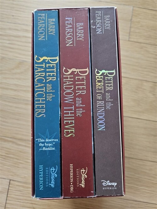 [중고] Peter and the Starcatchers Books 1-3 (Paperback)