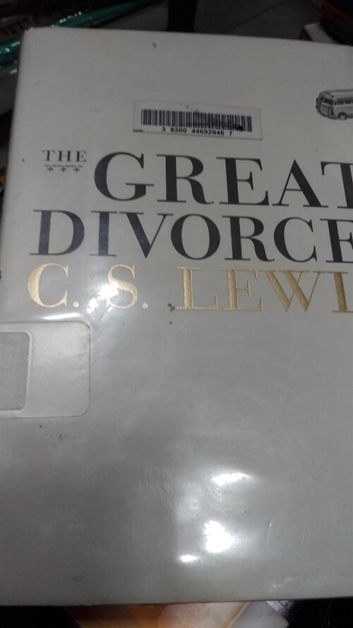 [중고] The Great Divorce (Hardcover, Deckle Edge)