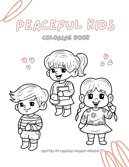 Playful Prompts for Peaceful Kids Coloring Book (Paperback)