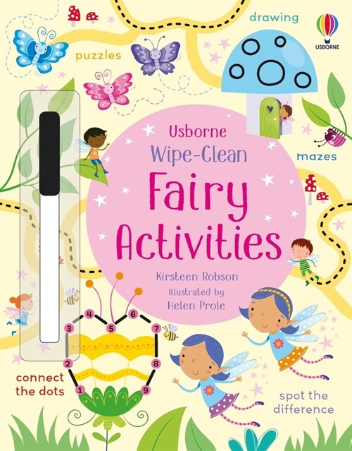 Wipe-Clean Fairy Activities (Paperback)
