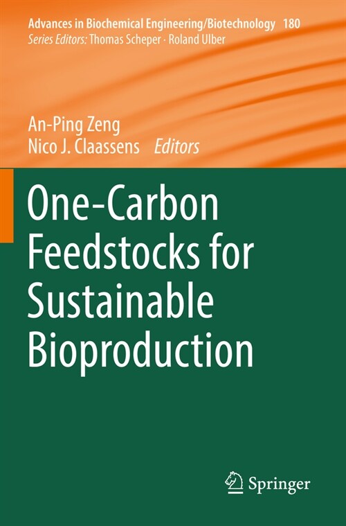 One-Carbon Feedstocks for Sustainable Bioproduction (Paperback, 2022)