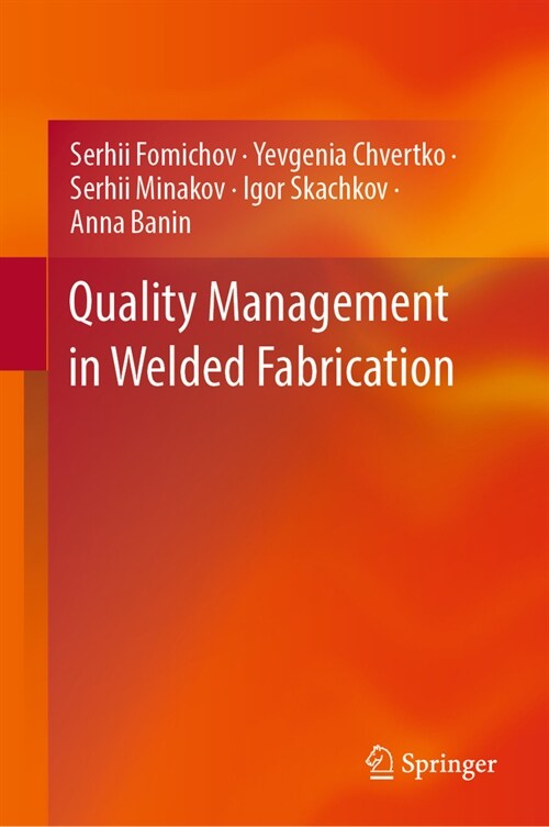 Quality Management in Welded Fabrication (Hardcover, 2023)