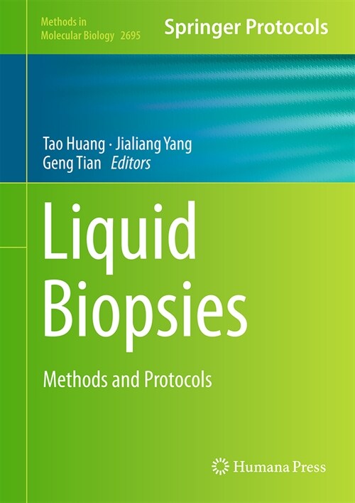 Liquid Biopsies: Methods and Protocols (Hardcover, 2023)