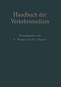 Handbuch Der Verkehrsmedizin: Unter Ber?ksichtigung Aller Verkehrswissenschaften (Paperback, Softcover Repri)