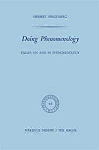 Doing Phenomenology: Essays on and in Phenomenology (Paperback, Softcover Repri)