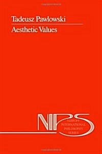 Aesthetic Values (Paperback)