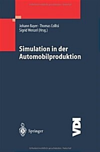 Simulation in Der Automobilproduktion (Paperback, Softcover Repri)