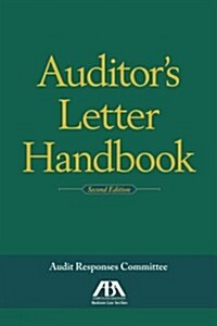 Auditors Letter Handbook, Second Edition (Paperback, 2)