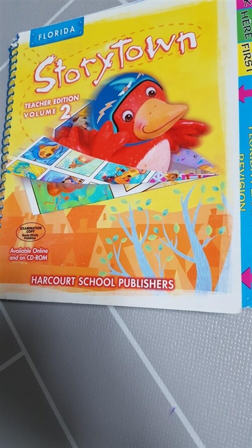 [중고] Storytown Teacher‘s Edition Kindergarten Volume 1 Harcourt (Spiral-bound)