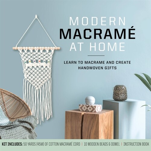 Modern Macrame at Home Kit (Kit)