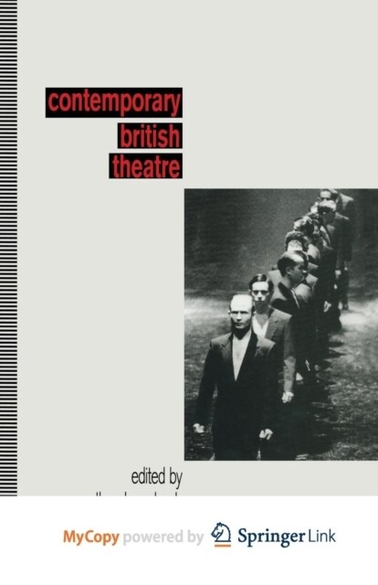 Contemporary British Theatre (Paperback)
