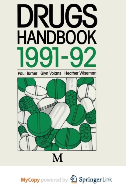 Drugs Handbook 1991-92 (Paperback)