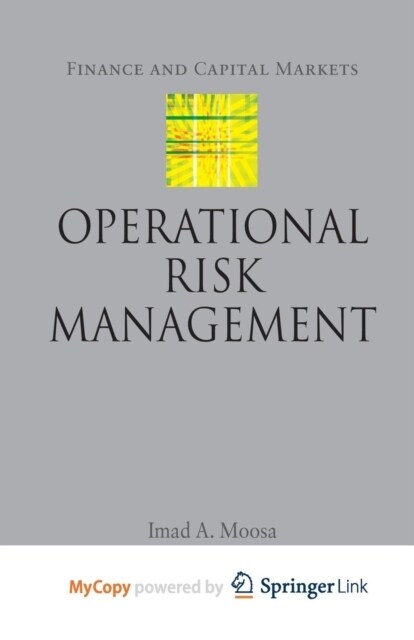 Operational Risk Management (Paperback)