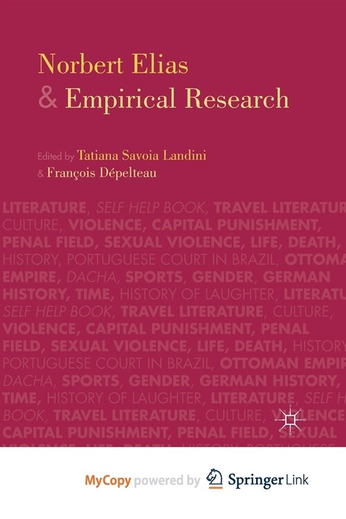 Norbert Elias and Empirical Research (Paperback)