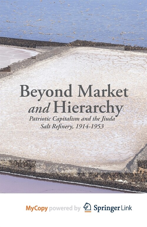 Beyond Market and Hierarchy : Patriotic Capitalism and the Jiuda Salt Refinery, 1914-1953 (Paperback)