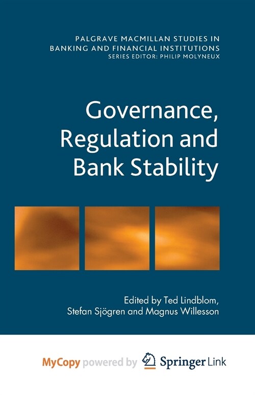 Governance, Regulation and Bank Stability (Paperback)