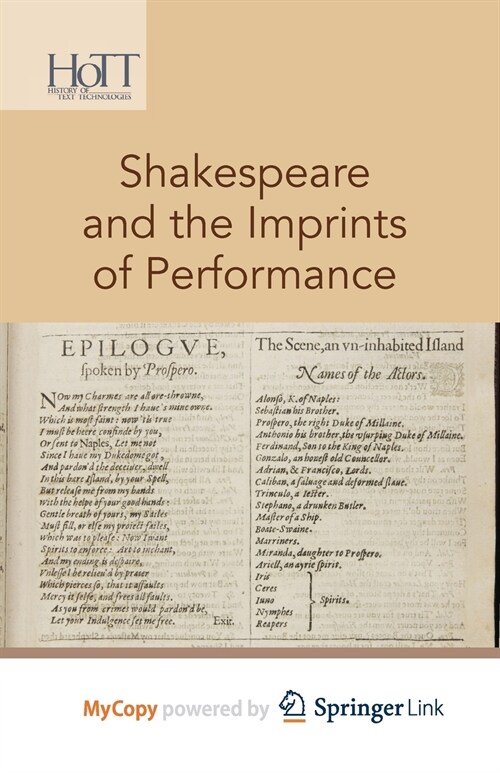 Shakespeare and the Imprints of Performance (Paperback)