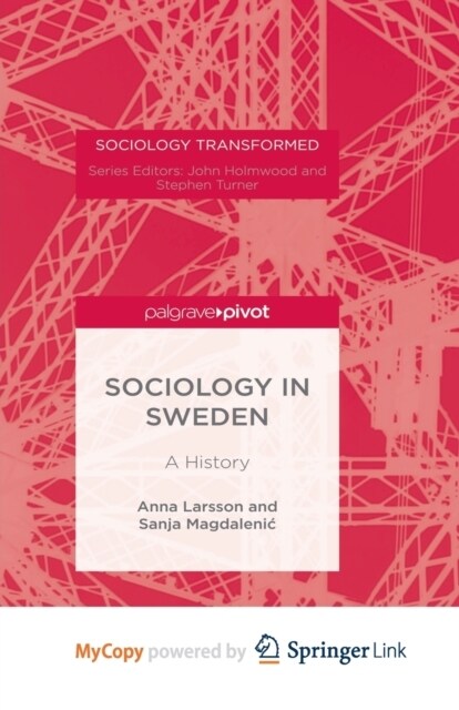 Sociology in Sweden : A History (Paperback)