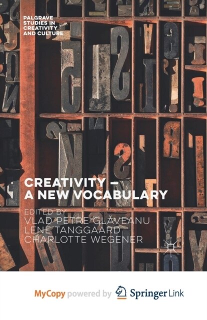 Creativity - A New Vocabulary (Paperback)