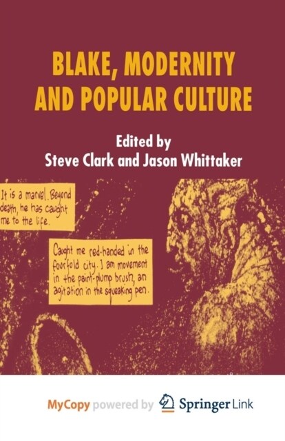 Blake, Modernity and Popular Culture (Paperback)