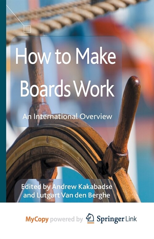 How to Make Boards Work : An International Overview (Paperback)