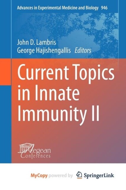 Current Topics in Innate Immunity II (Paperback)