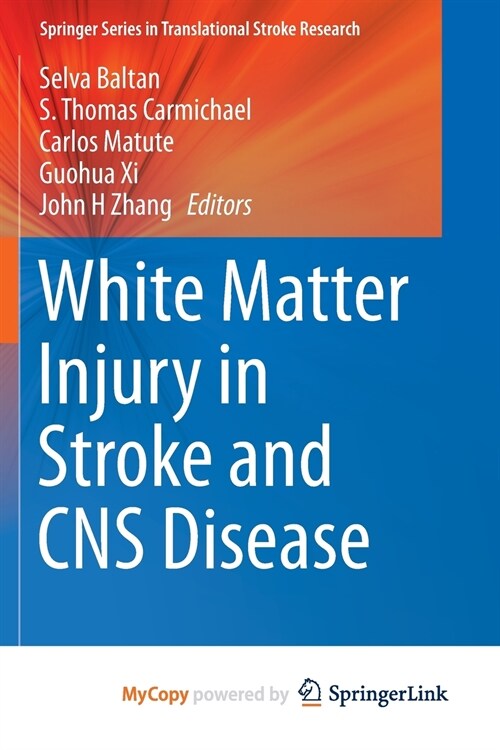 White Matter Injury in Stroke and CNS Disease (Paperback)