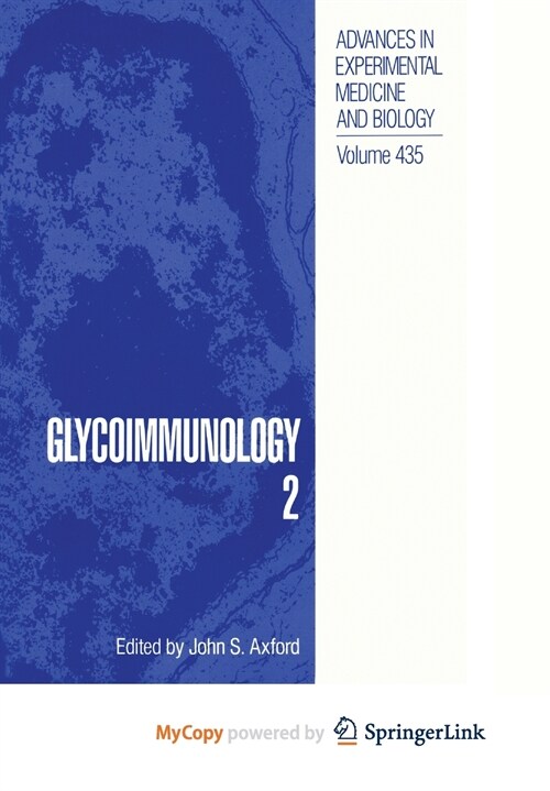 Glycoimmunology 2 (Paperback)