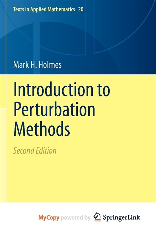 Introduction to Perturbation Methods (Paperback)