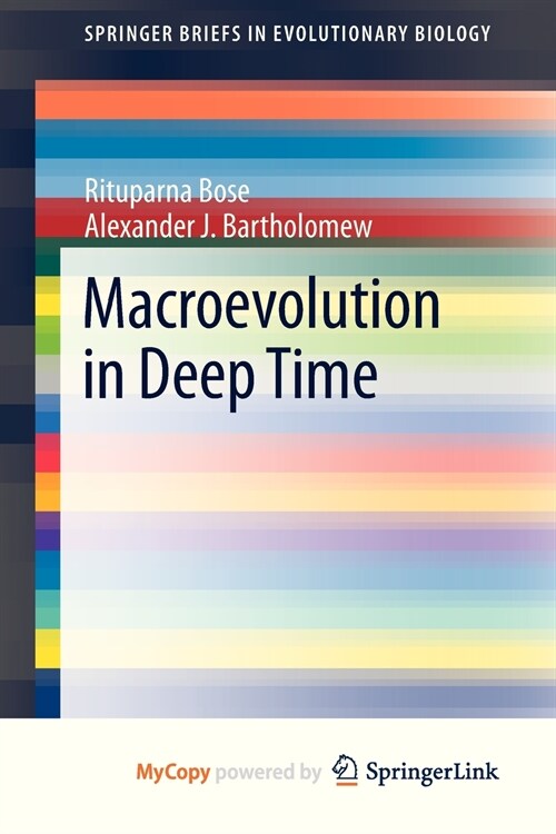 Macroevolution in Deep Time (Paperback)