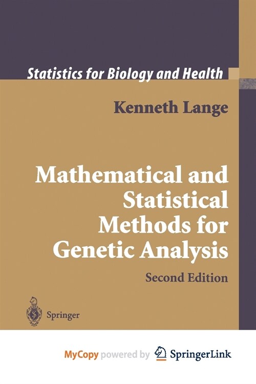 Mathematical and Statistical Methods for Genetic Analysis (Paperback)