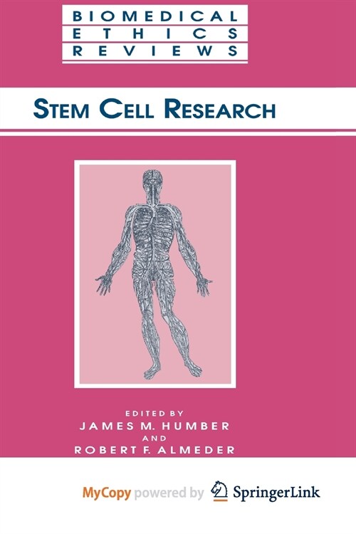 Stem Cell Research (Paperback)